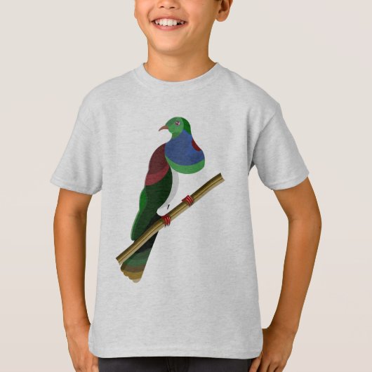 Tui Kereru NZ Bird Tシャツ (正面)