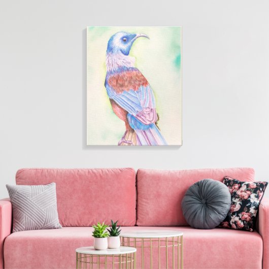 Tui Stretched Canvas Print キャンバスプリント (インサイチュ (リビング))