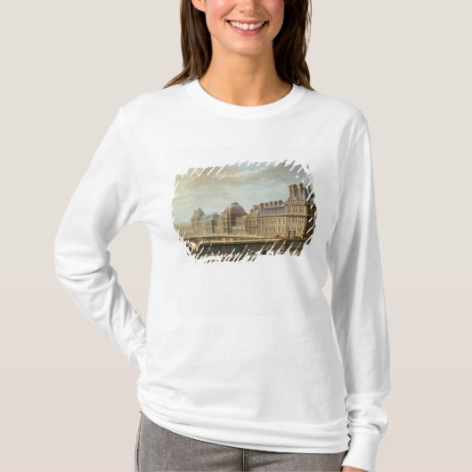 Tuileriesの宮殿そして庭、1757年 Tシャツ (正面)