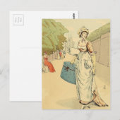 Tuileries 1802年 ポストカード (正面/裏面)