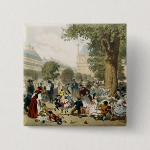 Tuileries 1856年 缶バッジ