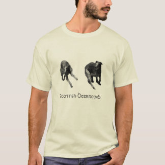 TuirenのTシャツのスコットランド人のDeerhoundの民謡 Tシャツ