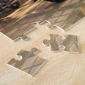 Tuk Tukのショールーム… Udon Thani、Isaan、タイ ジグソーパズル (側面)