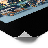 Tuk Tuk Thailand #6ステッカー ポスター (角)