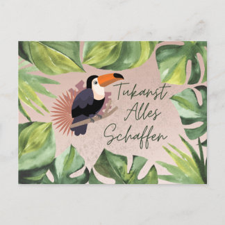 Tukan Postkarte „Tukanst alles schaffen“ ポストカード