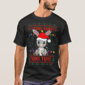 Tuki Tuki Santa Hat Spanish Mexican Christmas Swea Tシャツ (正面)