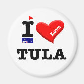 TULA - I Love マグネット (正面)