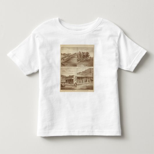 Tulare Co牧場、オフィス トドラーTシャツ (正面)