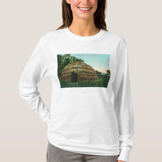 Tule HutLake郡の外観、カリフォルニア Tシャツ (正面)