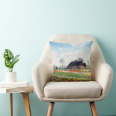 Tulipフィールドのオランダ，モネ クッション (椅子)