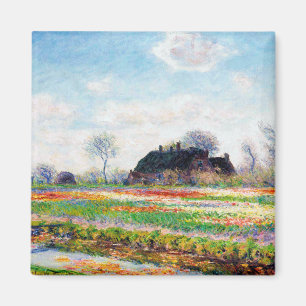 Tulipフィールドのオランダ,モネ マグネット