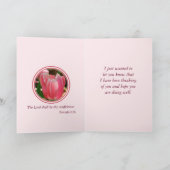 Tulip7考える's of Youカード – 任意カスタマイズの大事な行事 カード (内部)