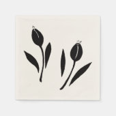 Tulip スタンダードカクテルナプキン (正面)