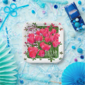 Tulip ペーパープレート (パーティー)