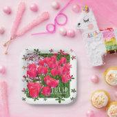 Tulip ペーパープレート (パーティー)