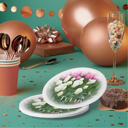 Tulip ペーパープレート (複数)