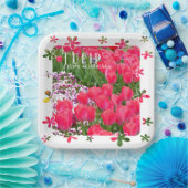 Tulip ペーパープレート (パーティー)