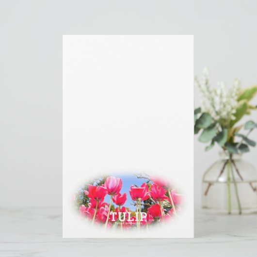 Tulip 便箋 (スタンド正面)