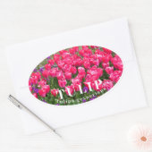 Tulip 楕円形シール (封筒)