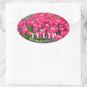 Tulip 楕円形シール (バッグ)