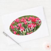 Tulip 楕円形シール (封筒)