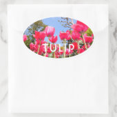 Tulip 楕円形シール (バッグ)