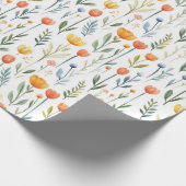 Tulip Birthday Gift Wrapping Paper for Her ラッピングペーパー (角)