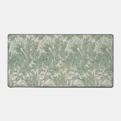 Tulip by William Morris、ヴィンテージフローラアート デスクマット (正面)