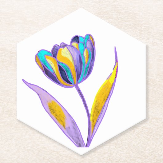 Tulip Coaster ペーパーコースター (正面)