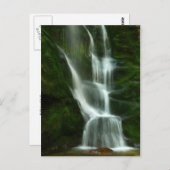 Tulip Creek滝、キャストレガーBC ポストカード (正面/裏面)