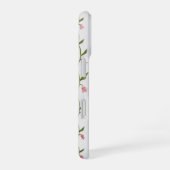 Tulip embroidered texture iPhone 16 case 16ケース (右側面)
