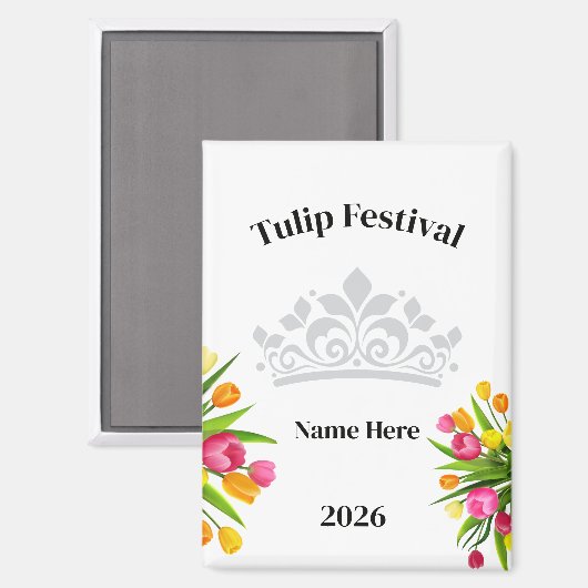 Tulip Festival  マグネット (正面/裏面)