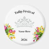 Tulip Festival  マグネット (正面)