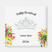 Tulip Festival  マグネット (正面)