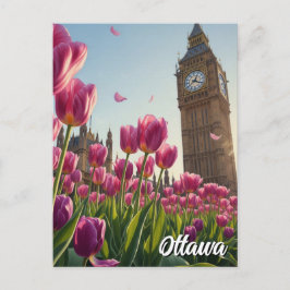 Tulip Festival in Ottawa Canada Travel ポストカード
