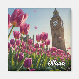 Tulip Festival in Ottawa Canada Travel マグネット