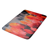 Tulip Field – Abstract Floral Intensity バスマット (アングル)