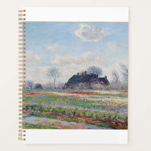 Tulip Fields at Sassenheim by Claude Monet プランナー手帳 (正面)