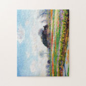 Tulip Fields in the Netherlands, Monet ジグソーパズル (縦)
