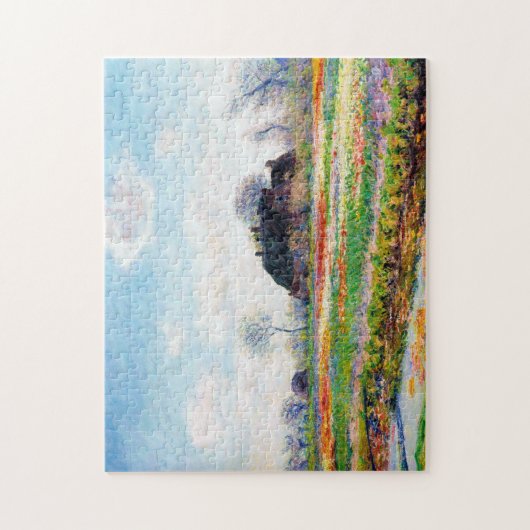 Tulip Fields in the Netherlands, Monet ジグソーパズル (縦)