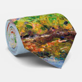 Tulip Fields in the Netherlands, Monet ネクタイ (ロール)