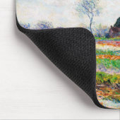 Tulip Fields in the Netherlands, Monet マウスパッド (コーナー)