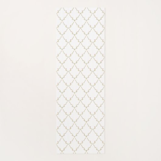 Tulip floral ヨガマット (裏面)