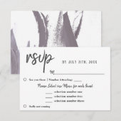 Tulip Flower結婚's Menu Choice RSVP (正面/裏面)