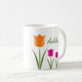 Tulip Flower Mugs コーヒーマグカップ (正面右)