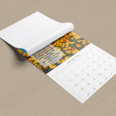 Tulip Flowers Affirmation New Beginnings Deep Love カレンダー