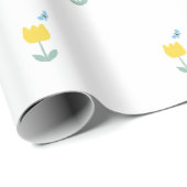 tulip flowers butterfly ラッピングペーパー (ロールコーナー)