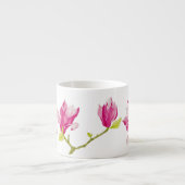 Tulip Magnolias on an Espresso Mug エスプレッソカップ (正面)