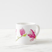 Tulip Magnolias on an Espresso Mug エスプレッソカップ (正面右)