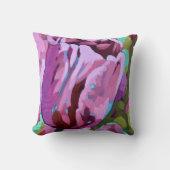 Tulip Painting - Double Sided クッション (正面)